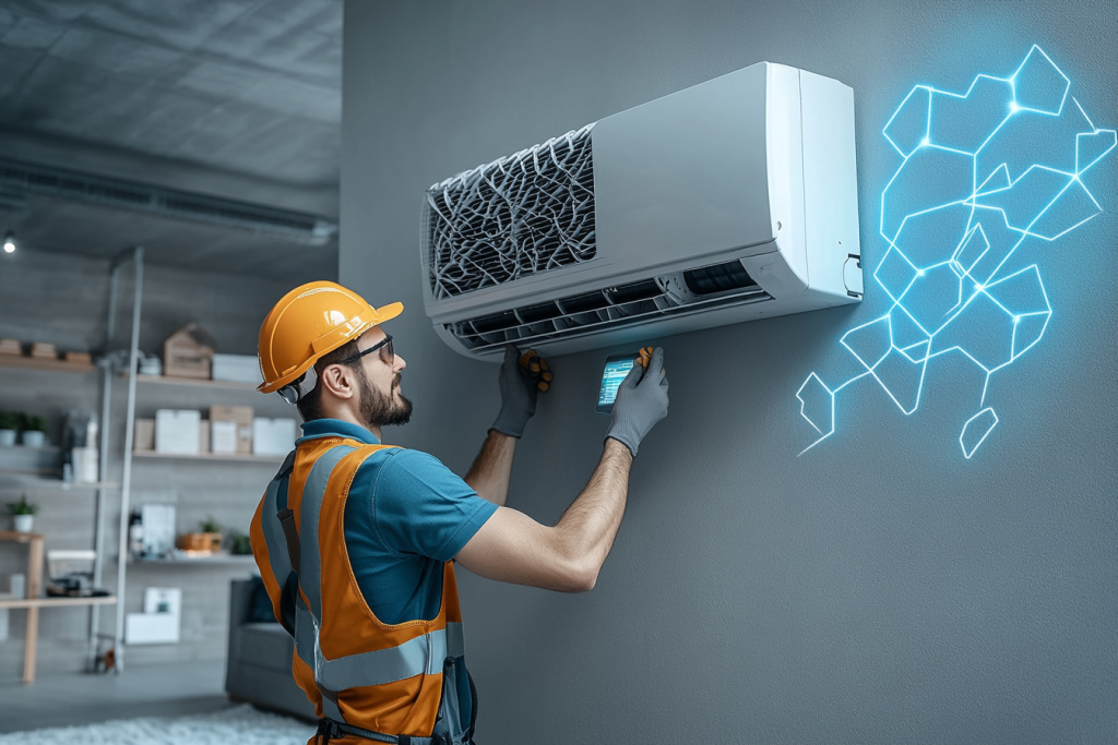 Odgrzybianie i serwis klimatyzacji